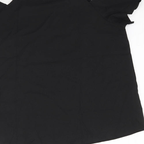 Avon Womens Black   Basic Blouse Size 14
