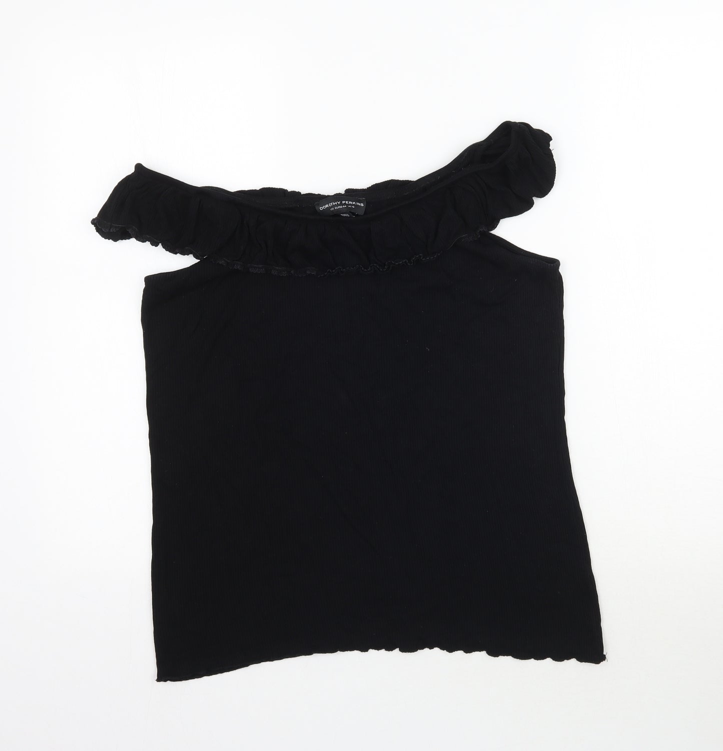 Dorothy Perkins Womens Black   Basic Blouse Size 16