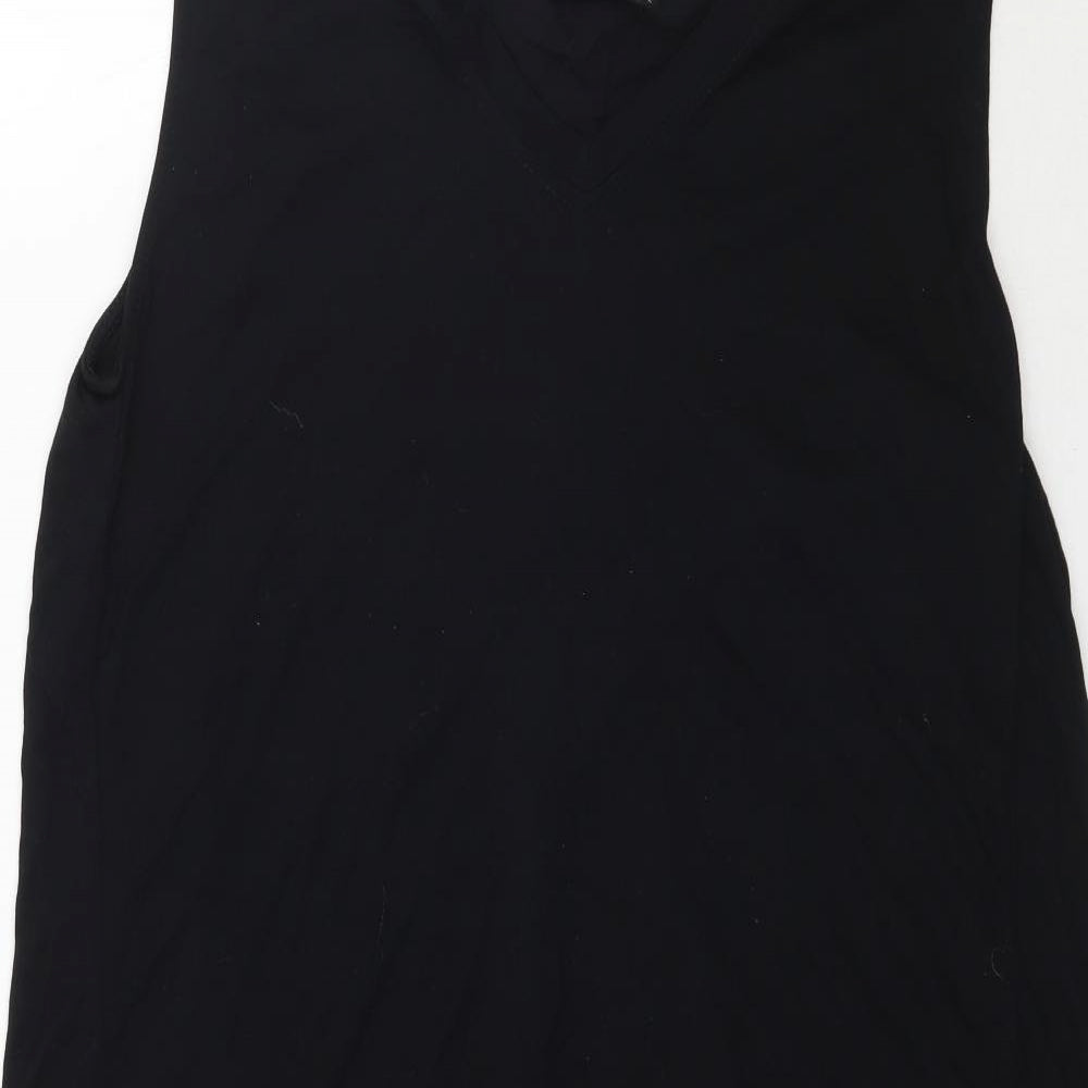 Religion Womens Black   Basic Blouse Size 12  - Long top / short dress