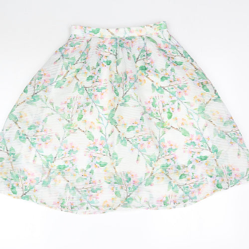 Atmosphere Womens Multicoloured Floral  A-Line Skirt Size 4
