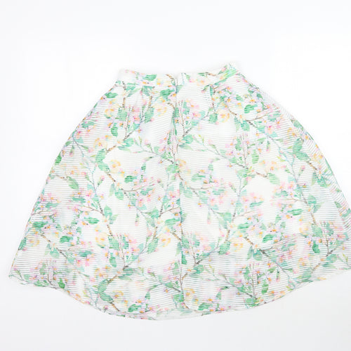 Atmosphere Womens Multicoloured Floral  A-Line Skirt Size 4