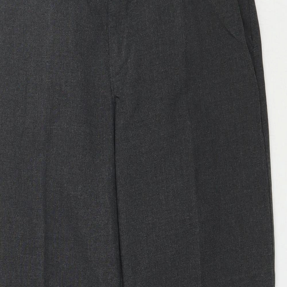 Marks and Spencer Boys Grey    Trousers Size 10-11 Years - School