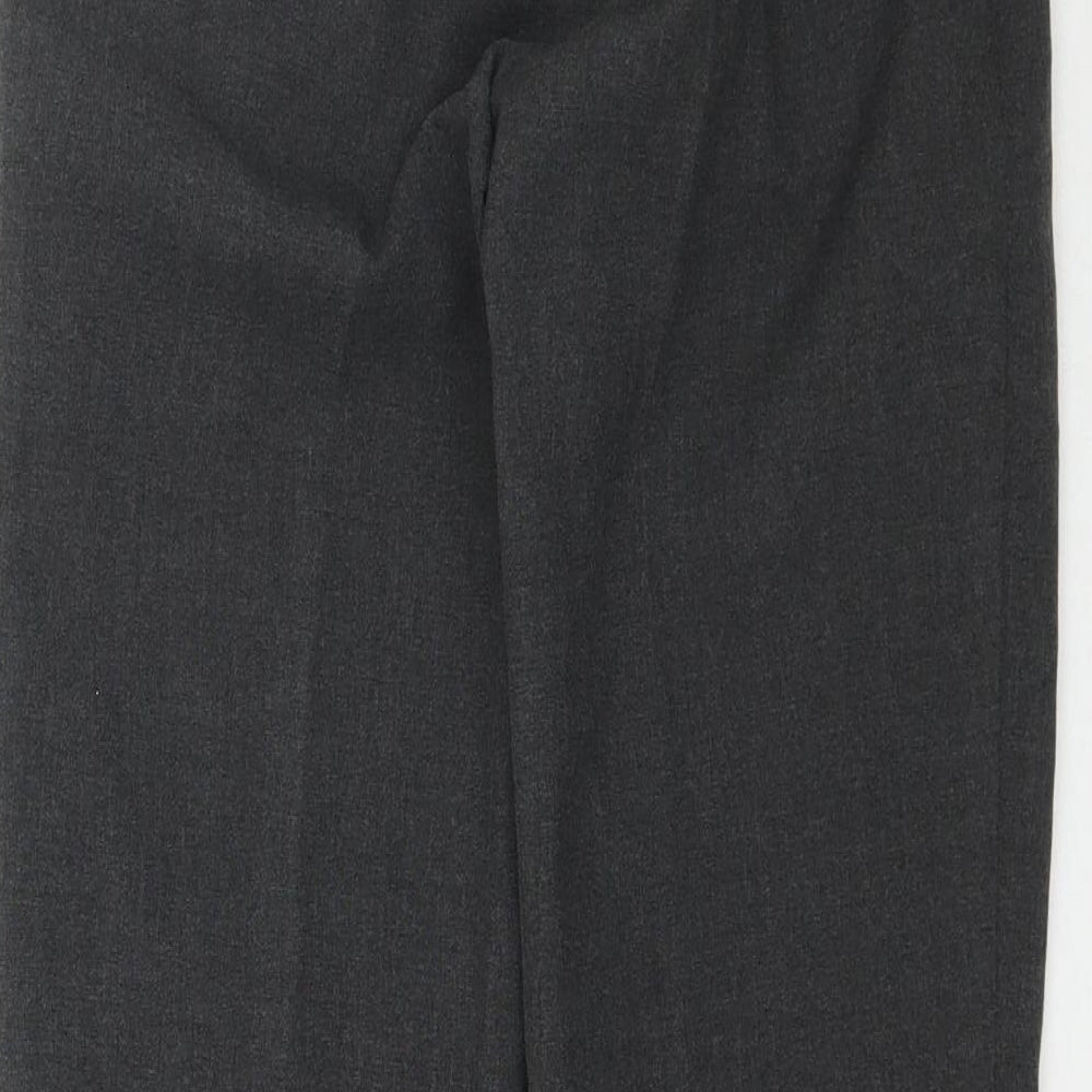 Marks and Spencer Boys Grey    Trousers Size 10-11 Years - School