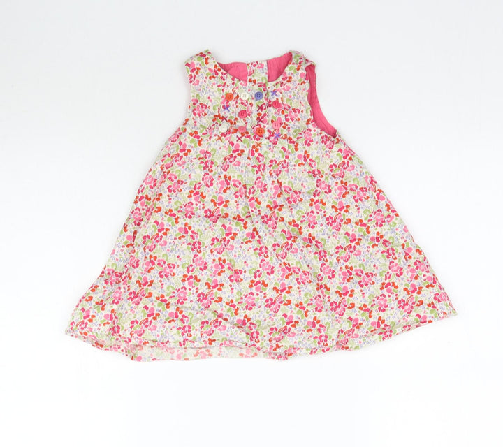 Debenhams Girls Multicoloured Floral A-Line Size 6-9 Months