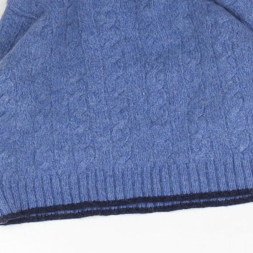 JoJo Maman Bébé Baby Blue  Knit Pullover Jumper Size 12-18 Months