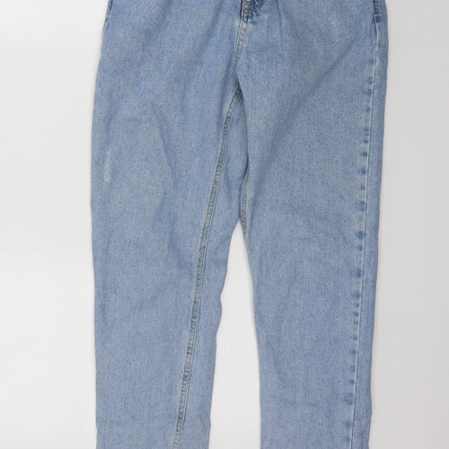 Denim Co. Womens Blue  Denim Skinny Jeans Size 8 L31 in