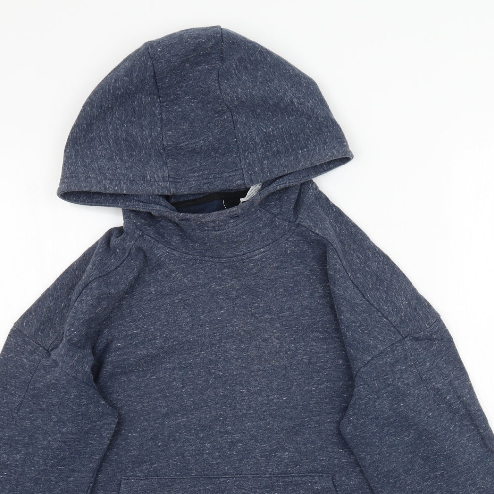 adidas Womens Blue   Pullover Hoodie Size 12