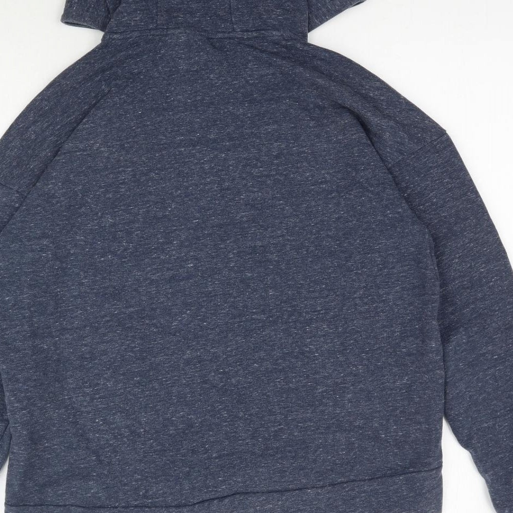 adidas Womens Blue   Pullover Hoodie Size 12