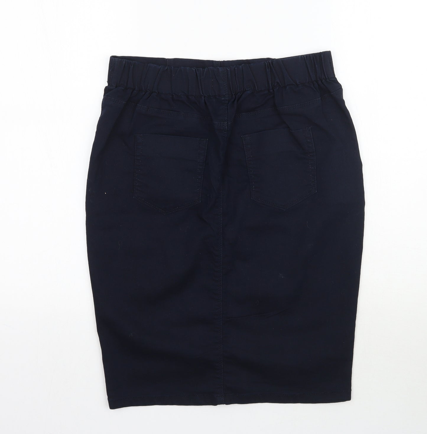 Papaya Womens Blue   Straight & Pencil Skirt Size 12