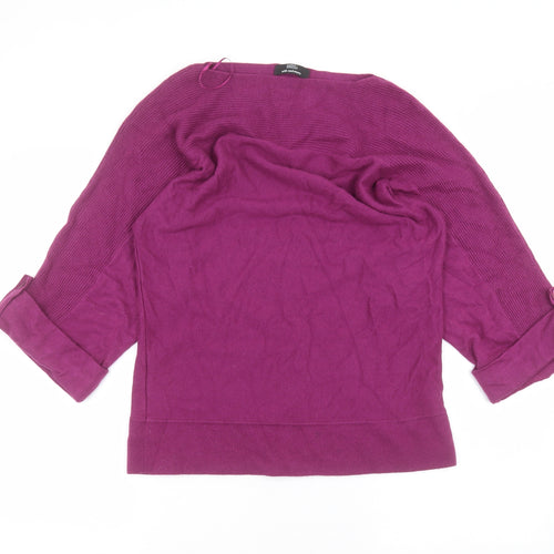 Marks and Spencer Womens Purple   Pullover Jumper Size 12