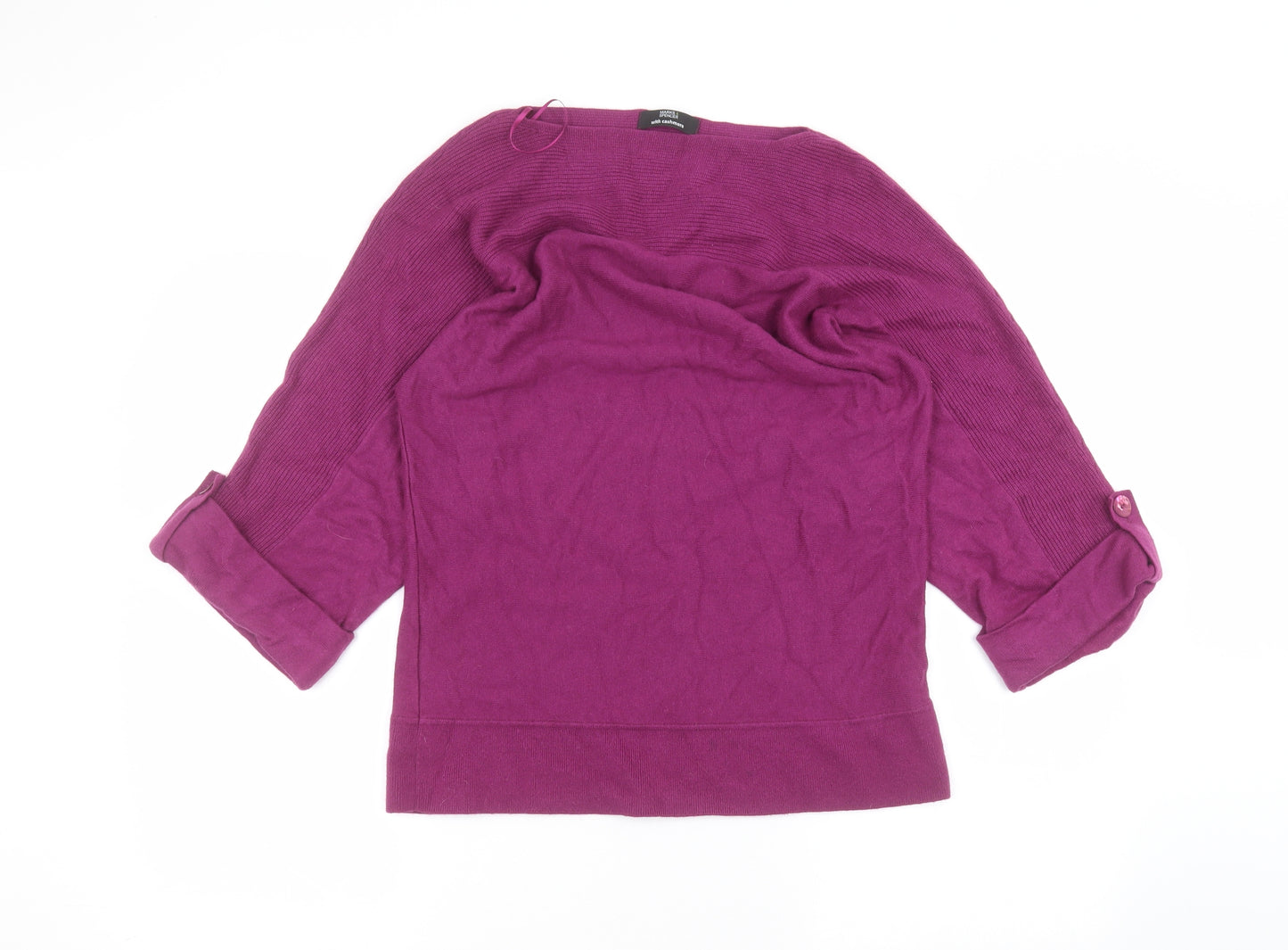 Marks and Spencer Womens Purple   Pullover Jumper Size 12