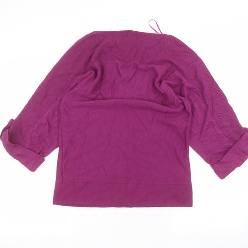 Marks and Spencer Womens Purple   Pullover Jumper Size 12