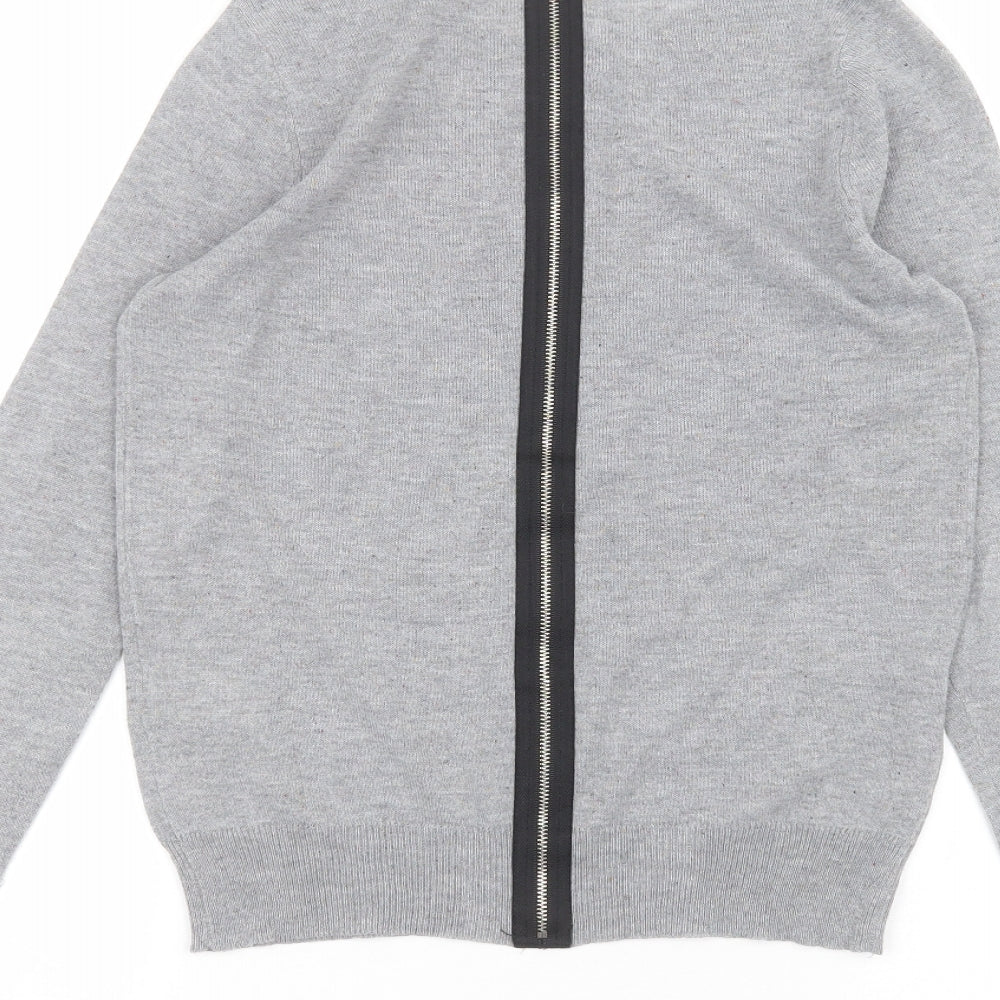 Warehouse Womens Grey   Basic T-Shirt Size 8