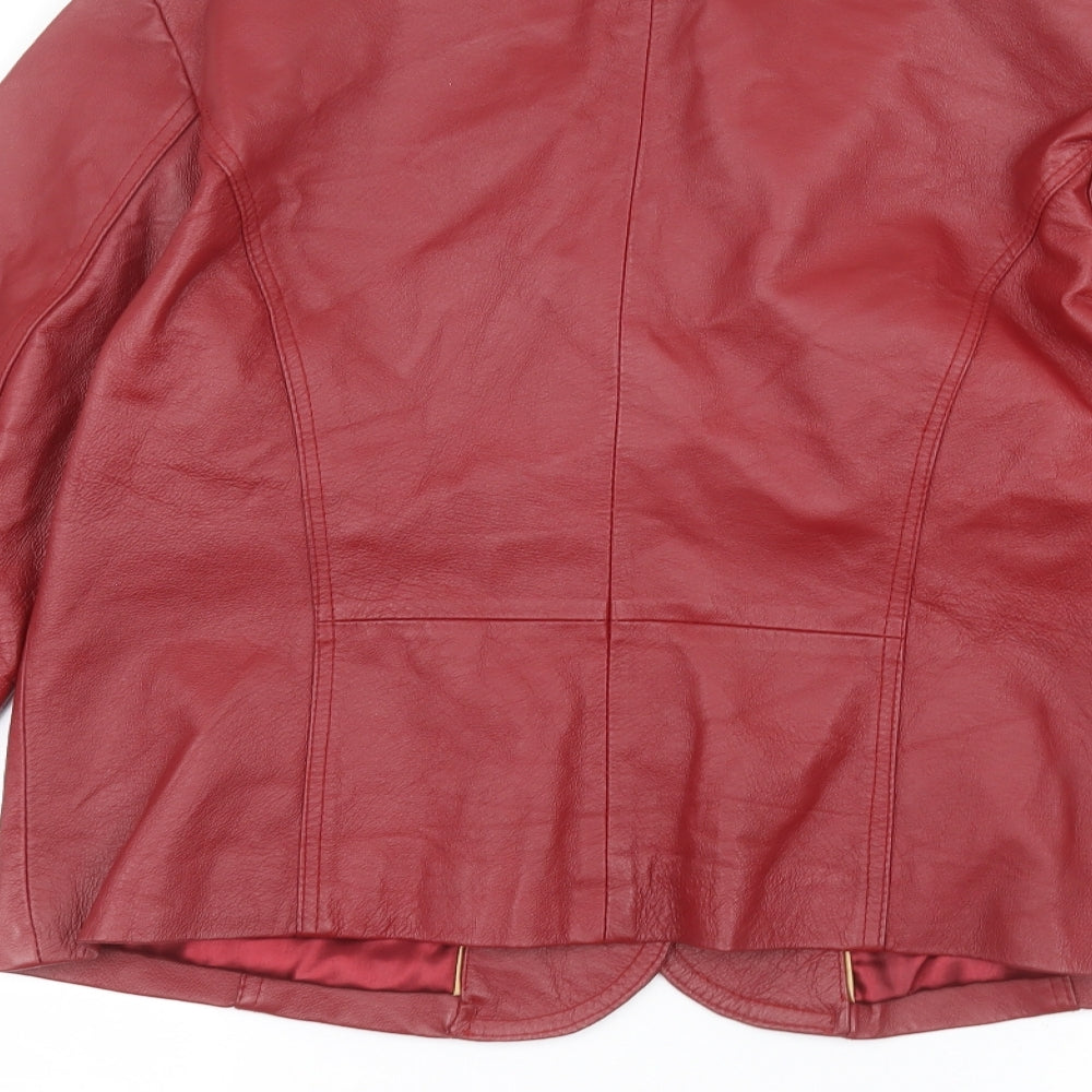 Style Womens Red   Jacket  Size 16