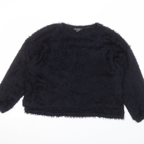 Primark Womens Blue   Pullover Jumper Size L