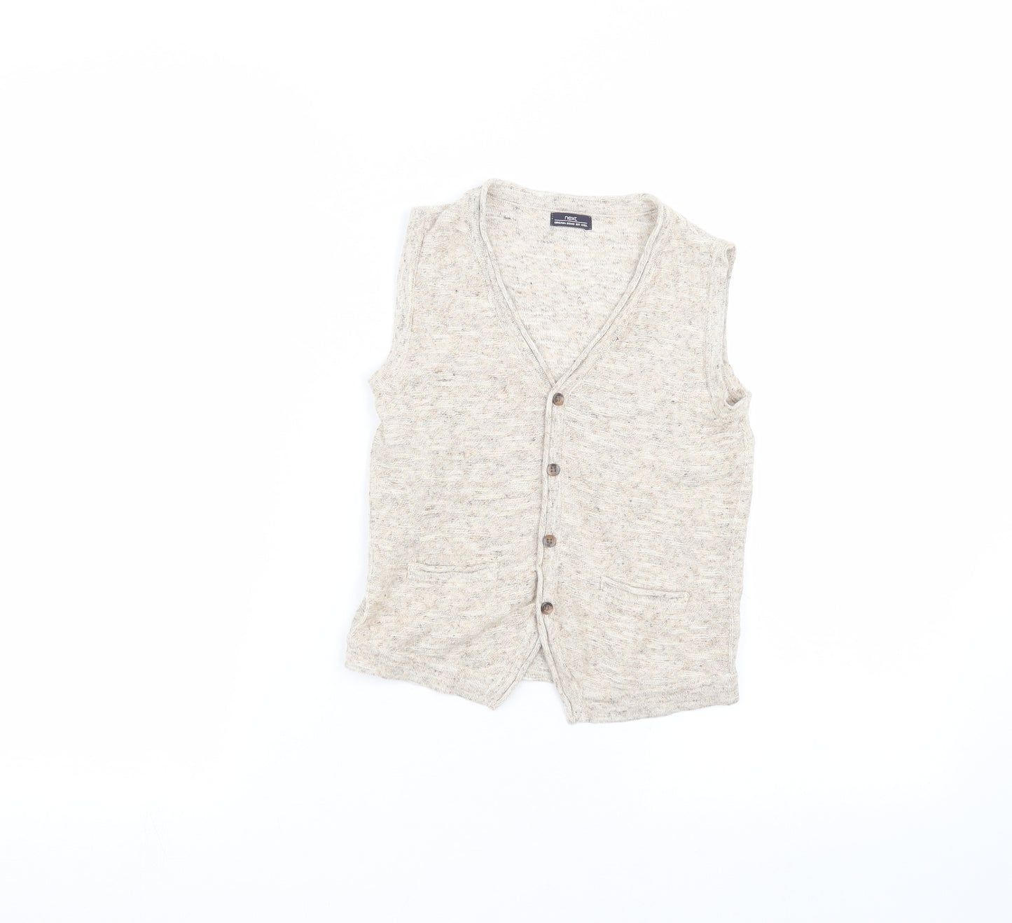 NEXT Girls Brown   Cardigan Jumper Size 3-4 Years