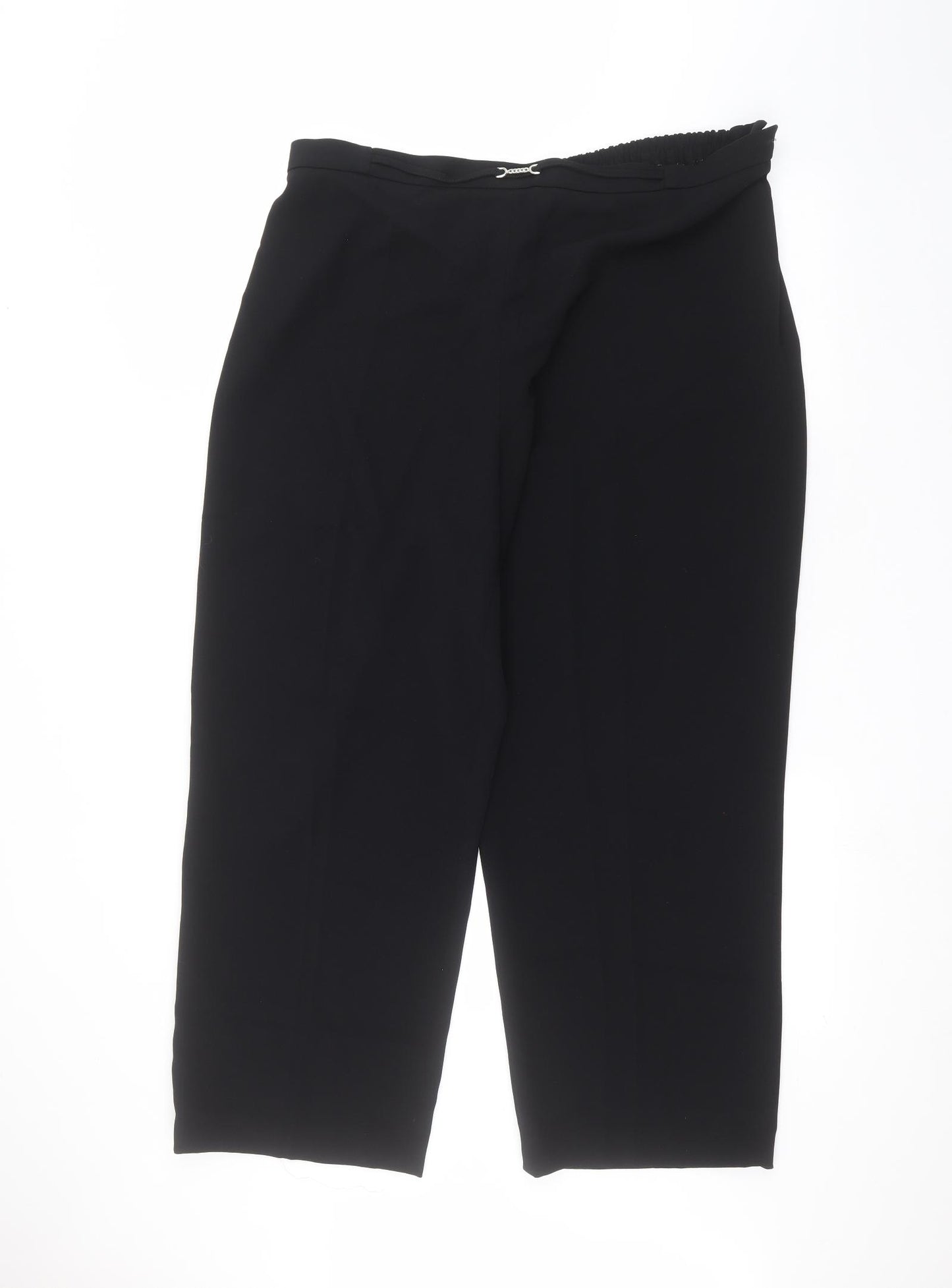Roman Womens Black   Trousers  Size 20 L28 in