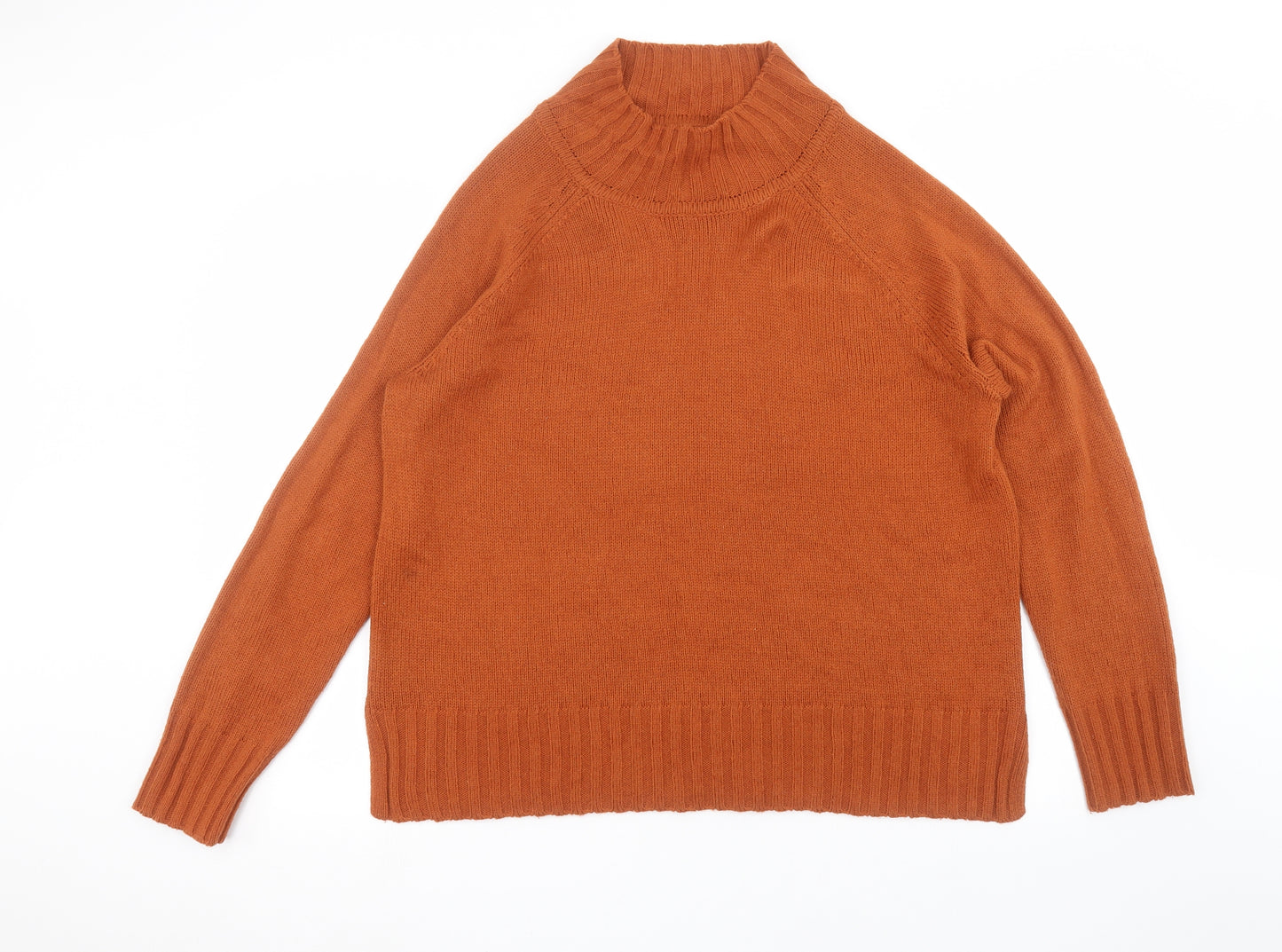 NEXT Womens Orange   Pullover Jumper Size L