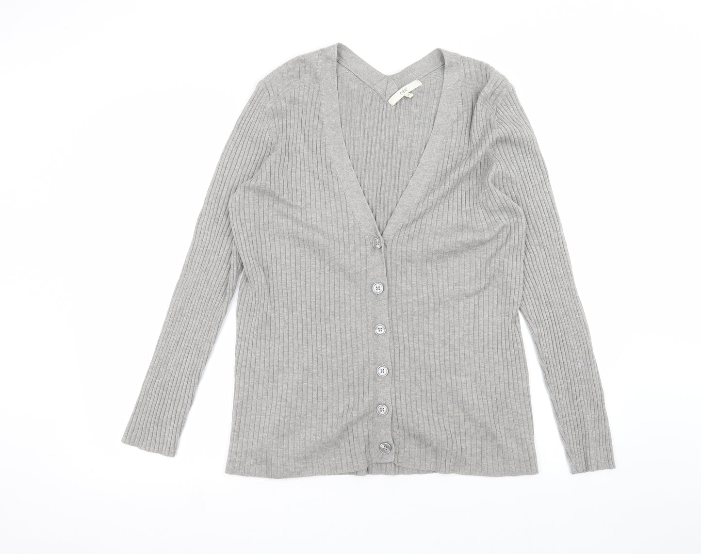 NEXT Womens Grey   Cardigan Jumper Size 20