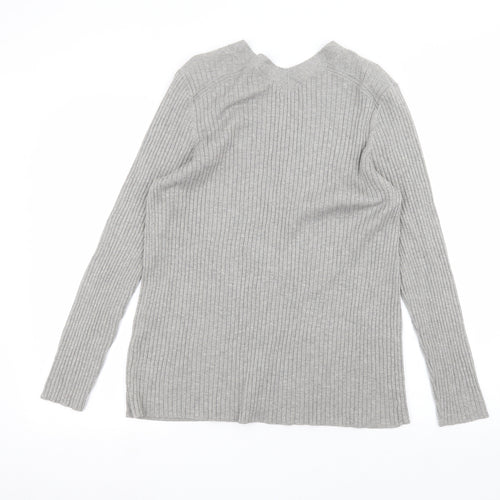 NEXT Womens Grey   Cardigan Jumper Size 20