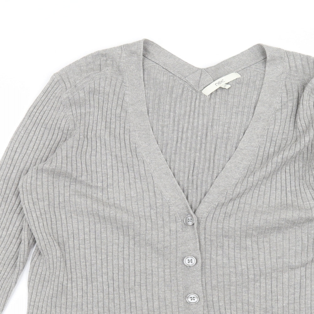 NEXT Womens Grey   Cardigan Jumper Size 20