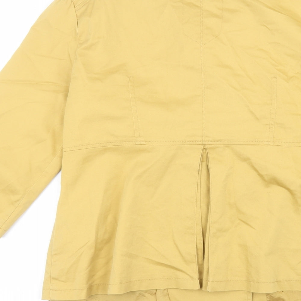 Principles Womens Yellow   Jacket  Size 14