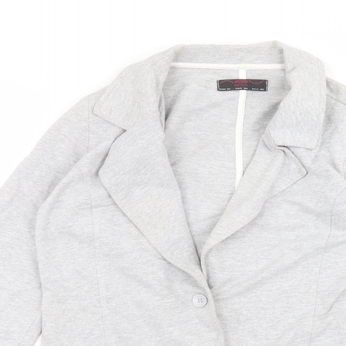 New Look Womens Grey   Jacket  Size 10