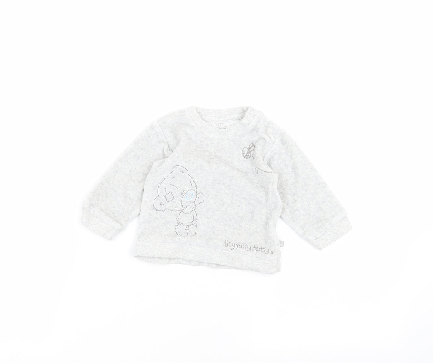 Marks and Spencer Baby Grey   Pullover Jumper Size 3-6 Months