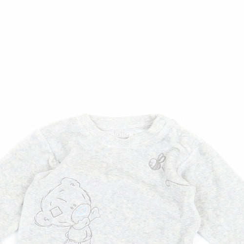 Marks and Spencer Baby Grey   Pullover Jumper Size 3-6 Months