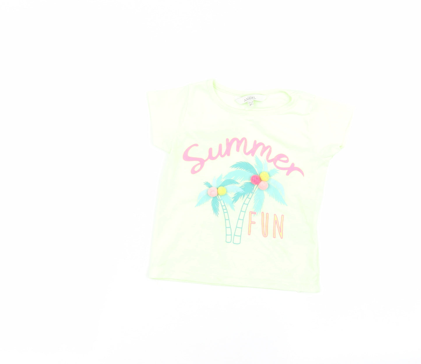 E-vie Baby Green   Basic T-Shirt Size 18-24 Months