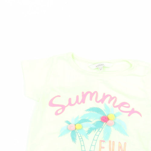 E-vie Baby Green   Basic T-Shirt Size 18-24 Months