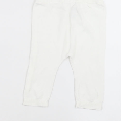 TU Baby White   Sweatpants Trousers Size 6-9 Months