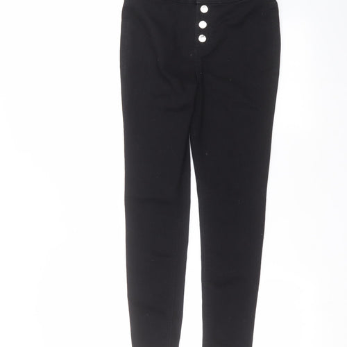 Denim & Co. Girls Black   Skinny Jeans Size 11-12 Years