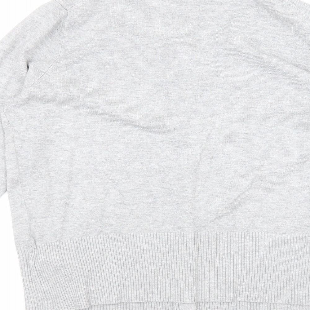 Marks and Spencer Womens Grey   Cardigan Jumper Size 16
