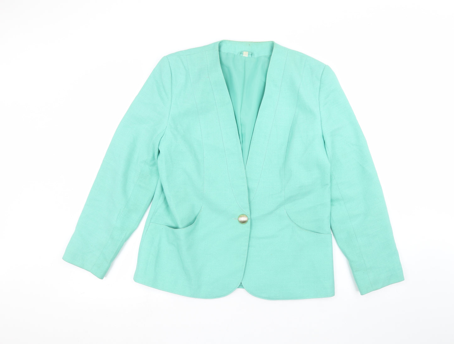 Avenue Womens Green   Jacket  Size 12