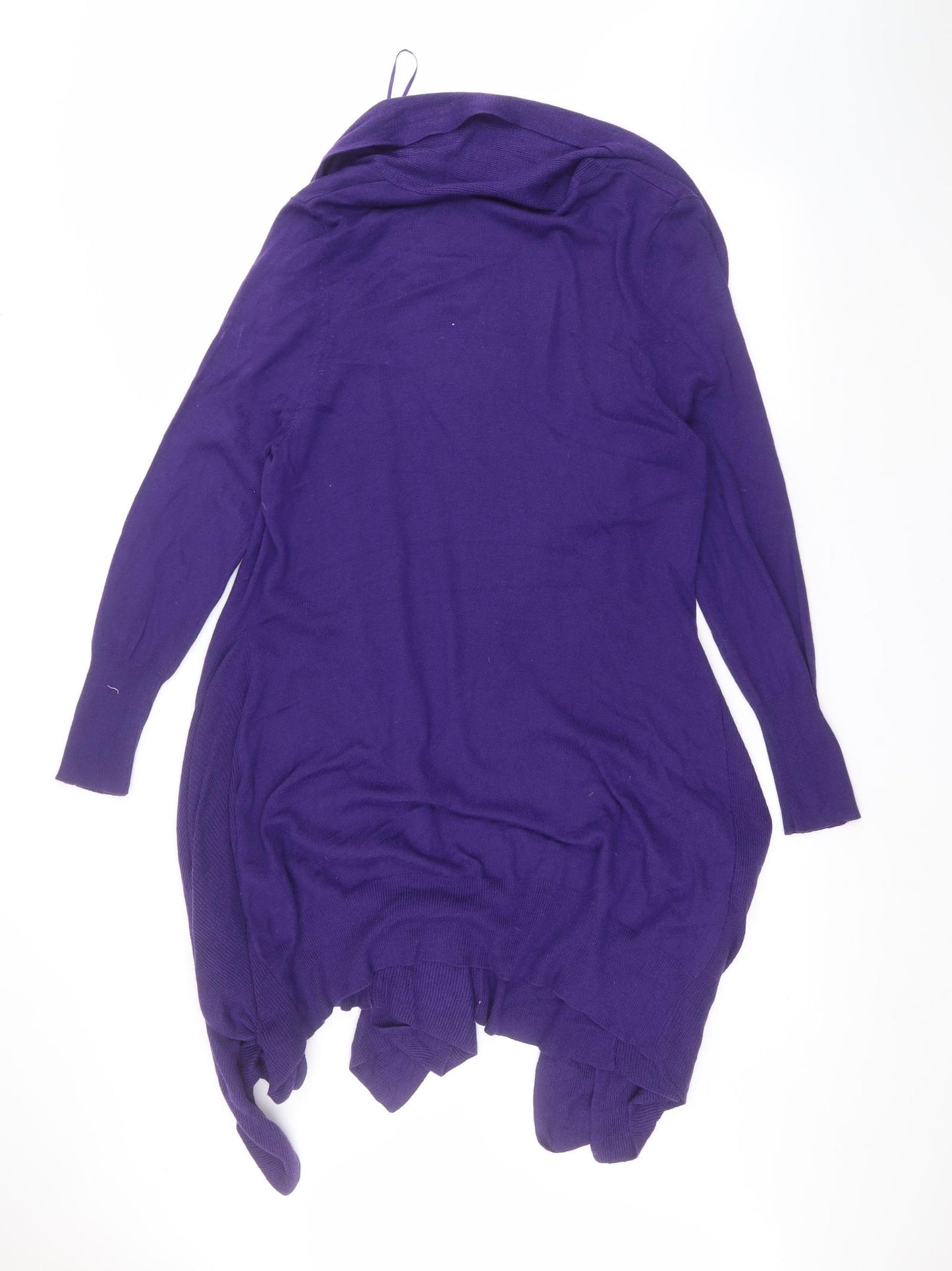 Marks and Spencer Womens Purple   Cardigan Jumper Size 18