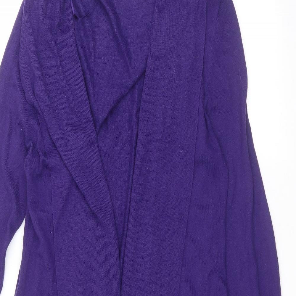Marks and Spencer Womens Purple   Cardigan Jumper Size 18