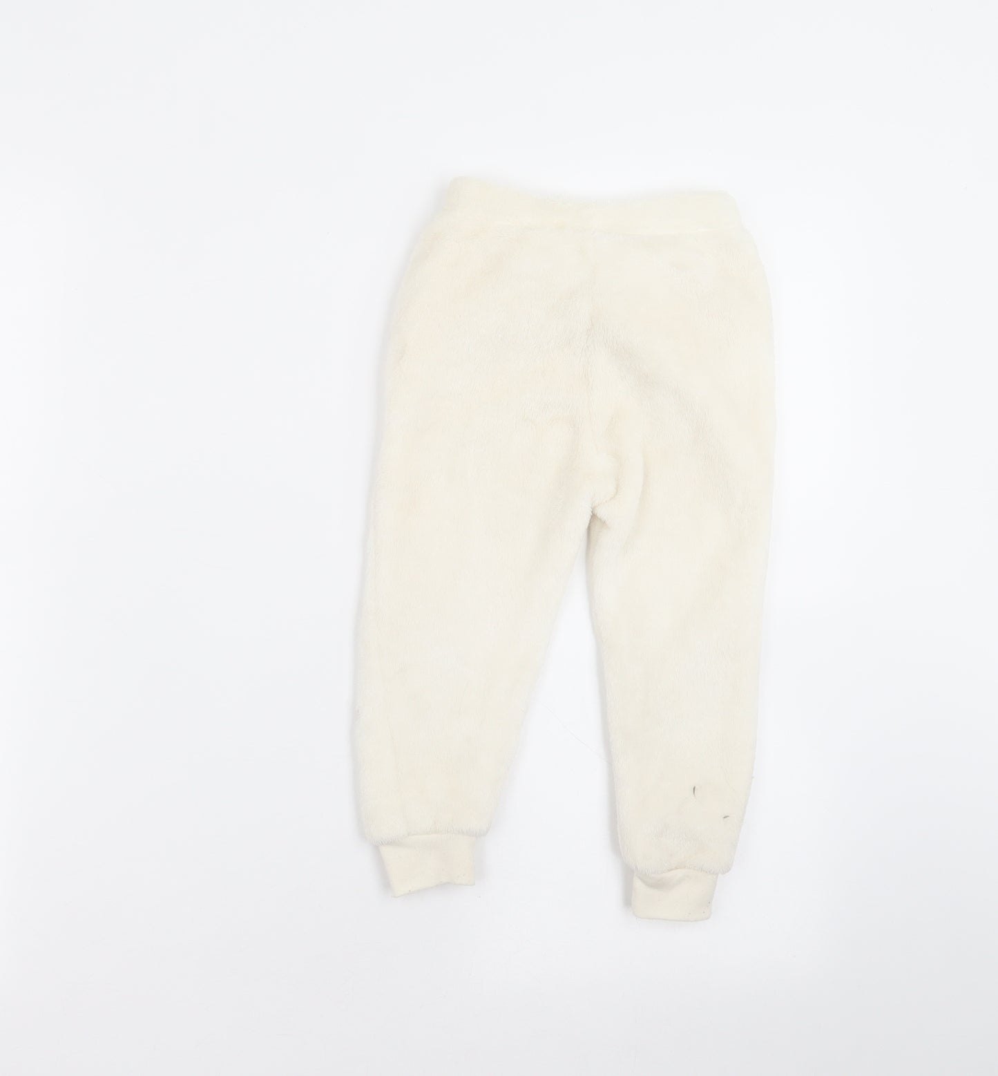 George Girls White   Sweatpants Trousers Size 2-3 Years
