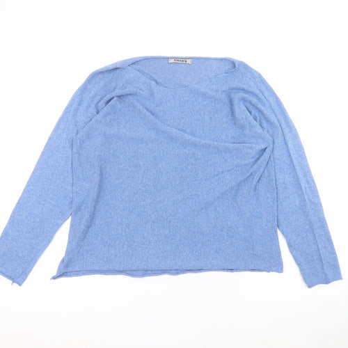 Alexara Womens Blue   Basic T-Shirt Size L