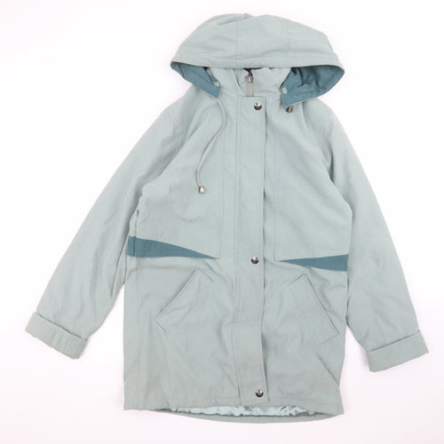 BHS Womens Grey   Parka Coat Size 10