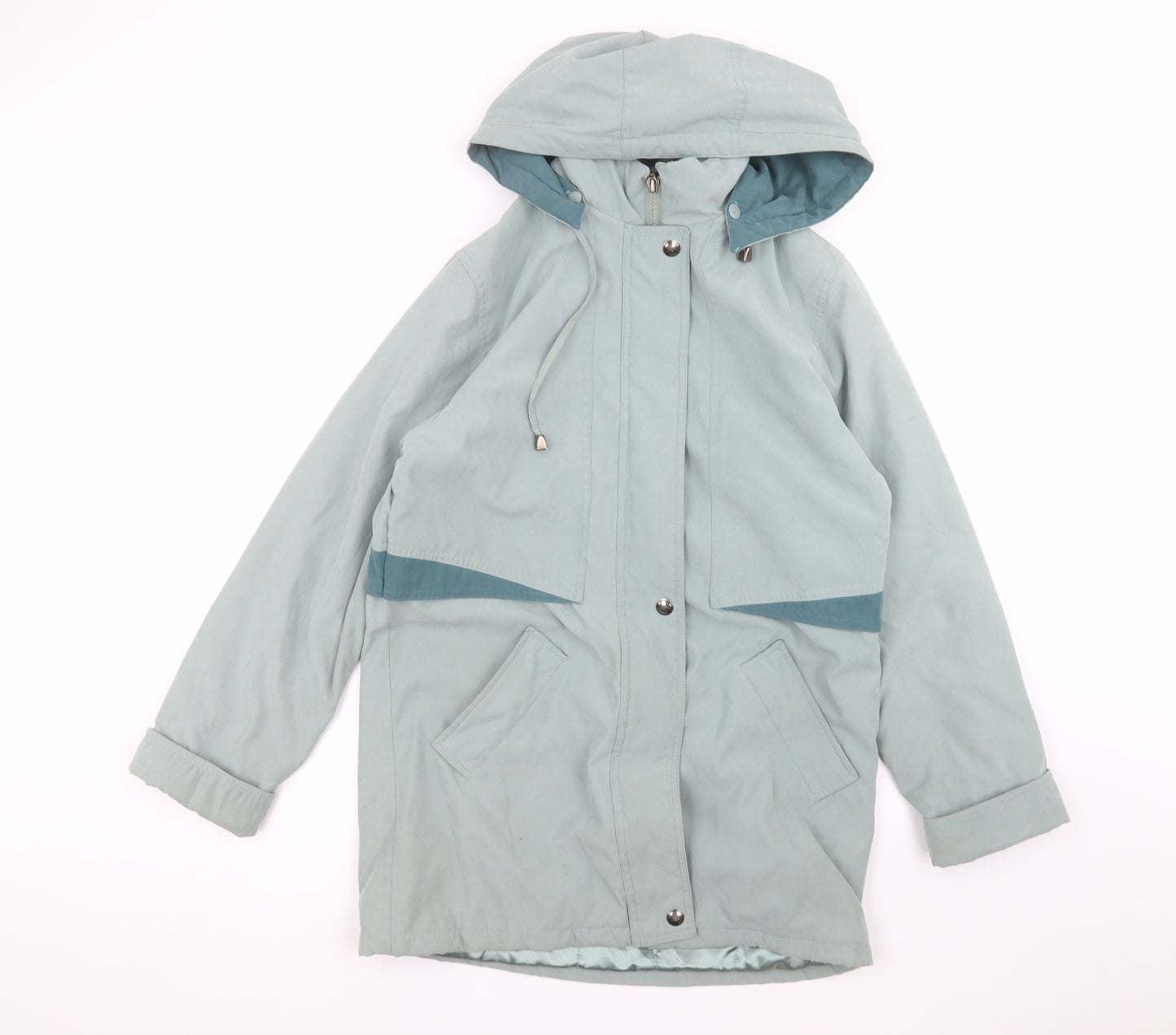 BHS Womens Grey   Parka Coat Size 10