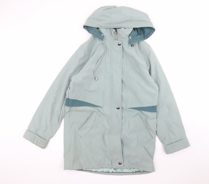 BHS Womens Grey   Parka Coat Size 10