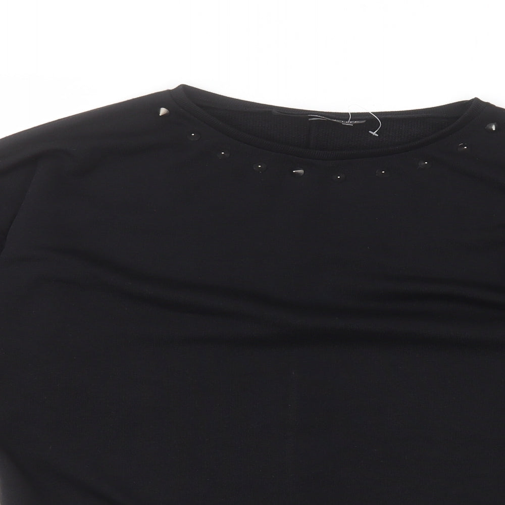 Topshop Womens Black   Pullover Jumper Size 8