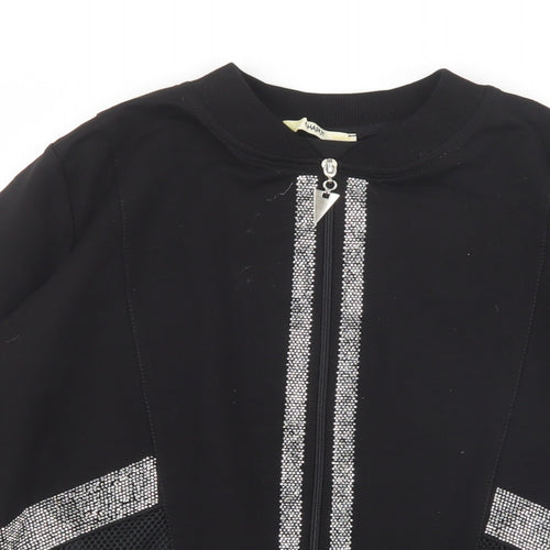 Chaput Womens Black   Jacket  Size M