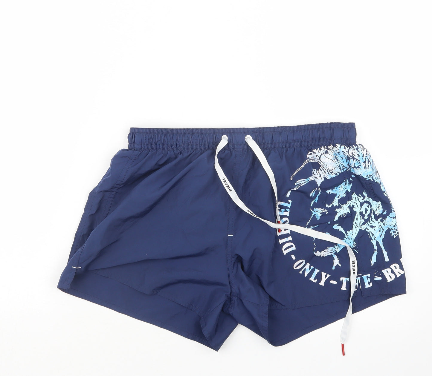 Diesel Mens Blue   Bermuda Shorts Size L - Swim Shorts