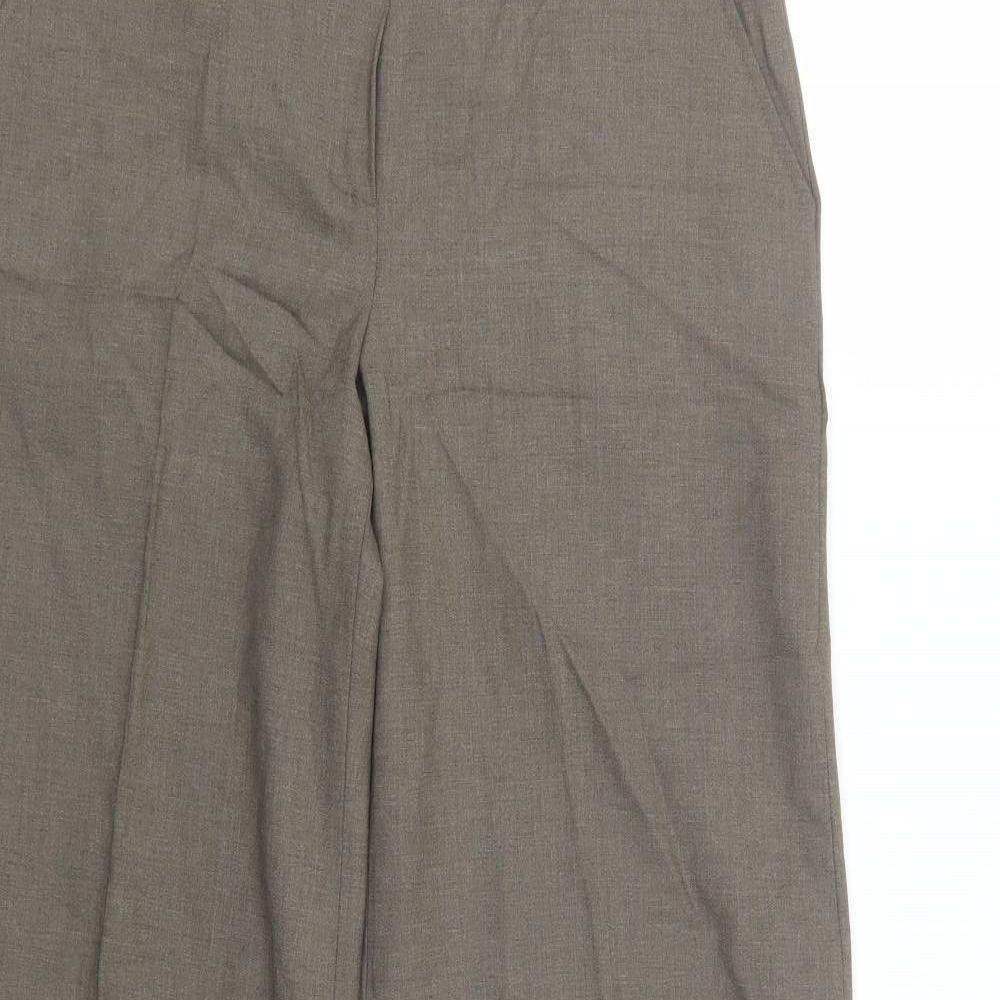 Preworn Womens Brown   Trousers  Size 8 L31 in