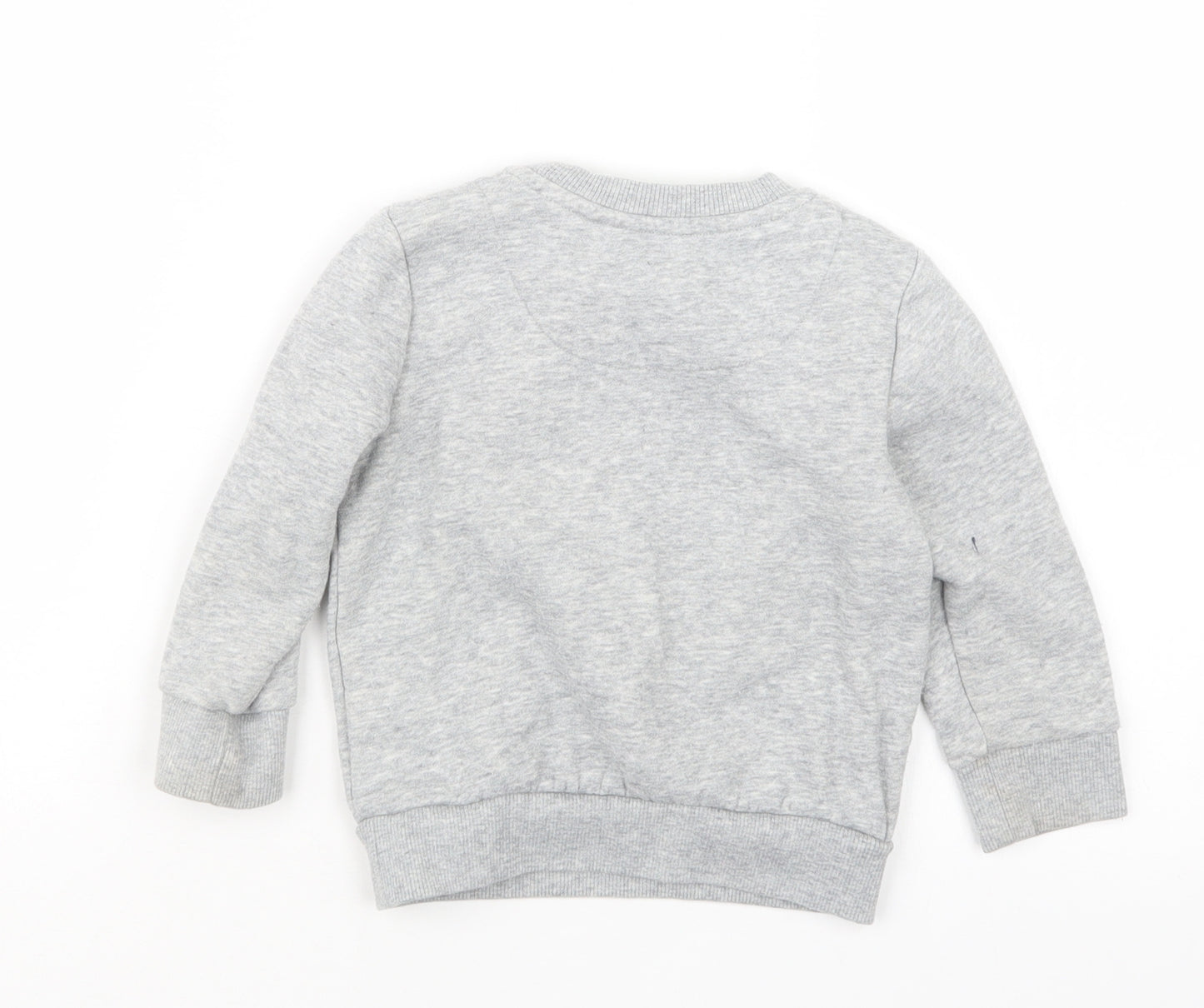 F&F Boys Grey   Pullover Jumper Size 18-24 Months