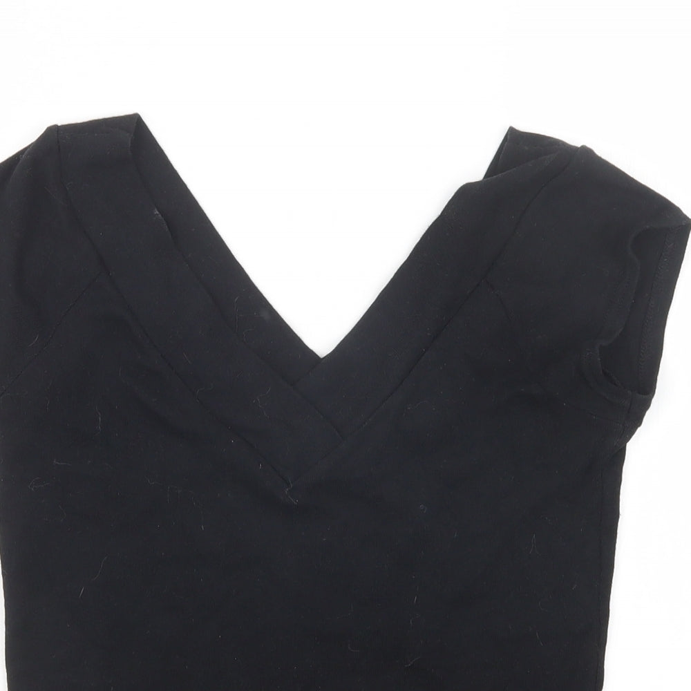 Topshop Womens Black   Pullover Jumper Size 10