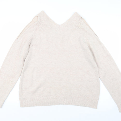 Dorothy Perkins Womens Pink  Knit Pullover Jumper Size 16