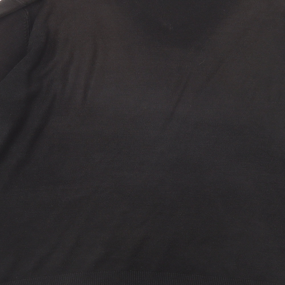 George Mens Black  Knit Pullover Jumper Size L